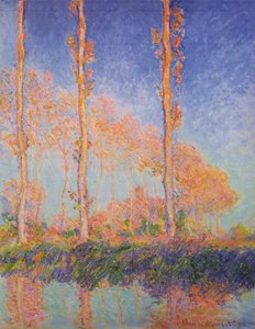Poplars, Philadelphia by Claude Monet